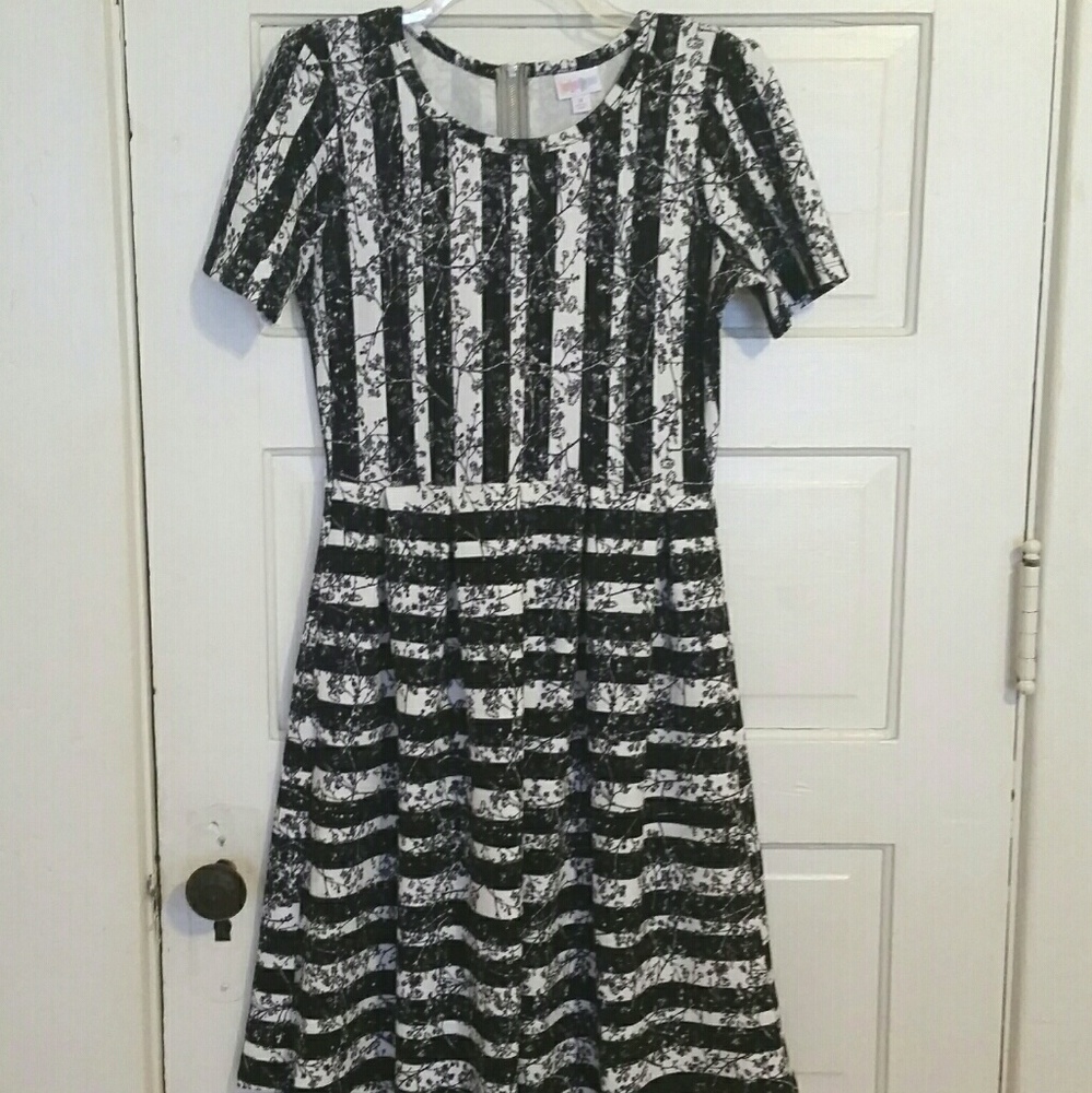 LLR LuLaRoe Size Medium Amelia dress